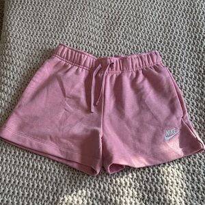 Nike Women's Athletic Shorts in Soft Pink
